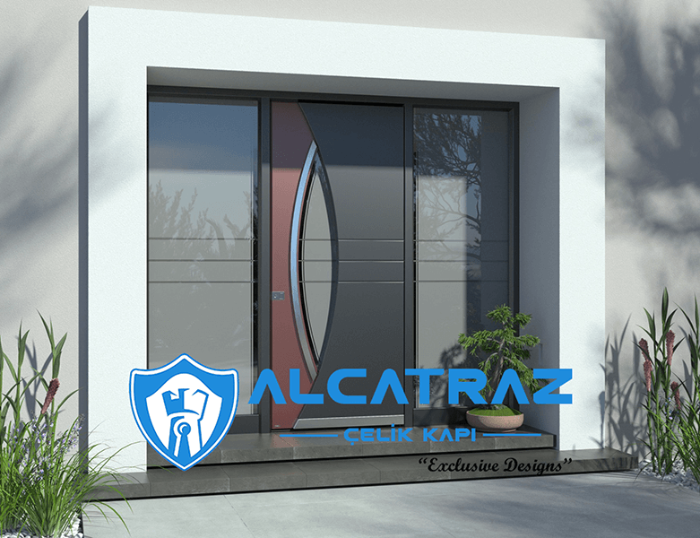 Alcatraz Çelik Kapı Villa Kapısı Modelleri Lüks Villa Kapısı