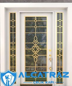 Altın Ferforje Villa Kapısı Dış Kapı Fiyatları Çelik Kapı Modelleri Alcatraz Çelik Kapı