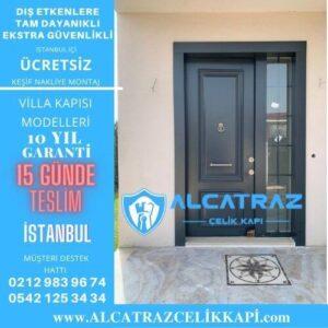 İstanbul villa giriş kapıları villa kapısı modelleri indirimli villa kapı fiyatları kompozit villa kapısı