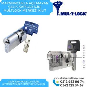 MULTLOCK ÇELİK KAPI KİLİT SİSTEMİ MERKEZİ KİLİT ÇELİK KAPI KİLİTLERİ