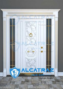 Kompozit Kompak Lüks Modern Dış Kapı Villa Kapısı AVK-168 12 villa kapı fiyatları,Villa Kapısı Modelleri Villa Giriş Kapısı Kompozit Çelik Kapı Alcatraz Villa Kapısı Haustüren SteelDoors -