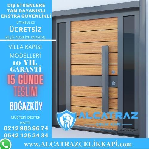 boğazköy villa giriş kapıları villa kapısı modelleri indirimli villa kapı fiyatları kompozit villa kapısı