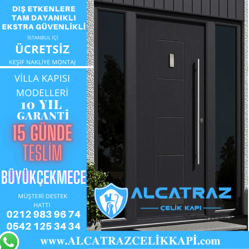 büyükçekmece villa giriş kapıları villa kapısı modelleri indirimli villa kapı fiyatları kompozit villa kapısı