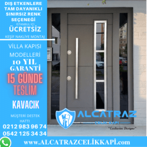 kavacık villa giriş kapıları villa kapısı modelleri indirimli villa kapı fiyatları kompozit villa kapısı
