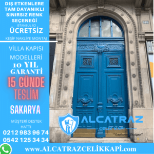 sakarya villa giriş kapıları villa kapısı modelleri indirimli villa kapı fiyatları kompozit villa kapısı