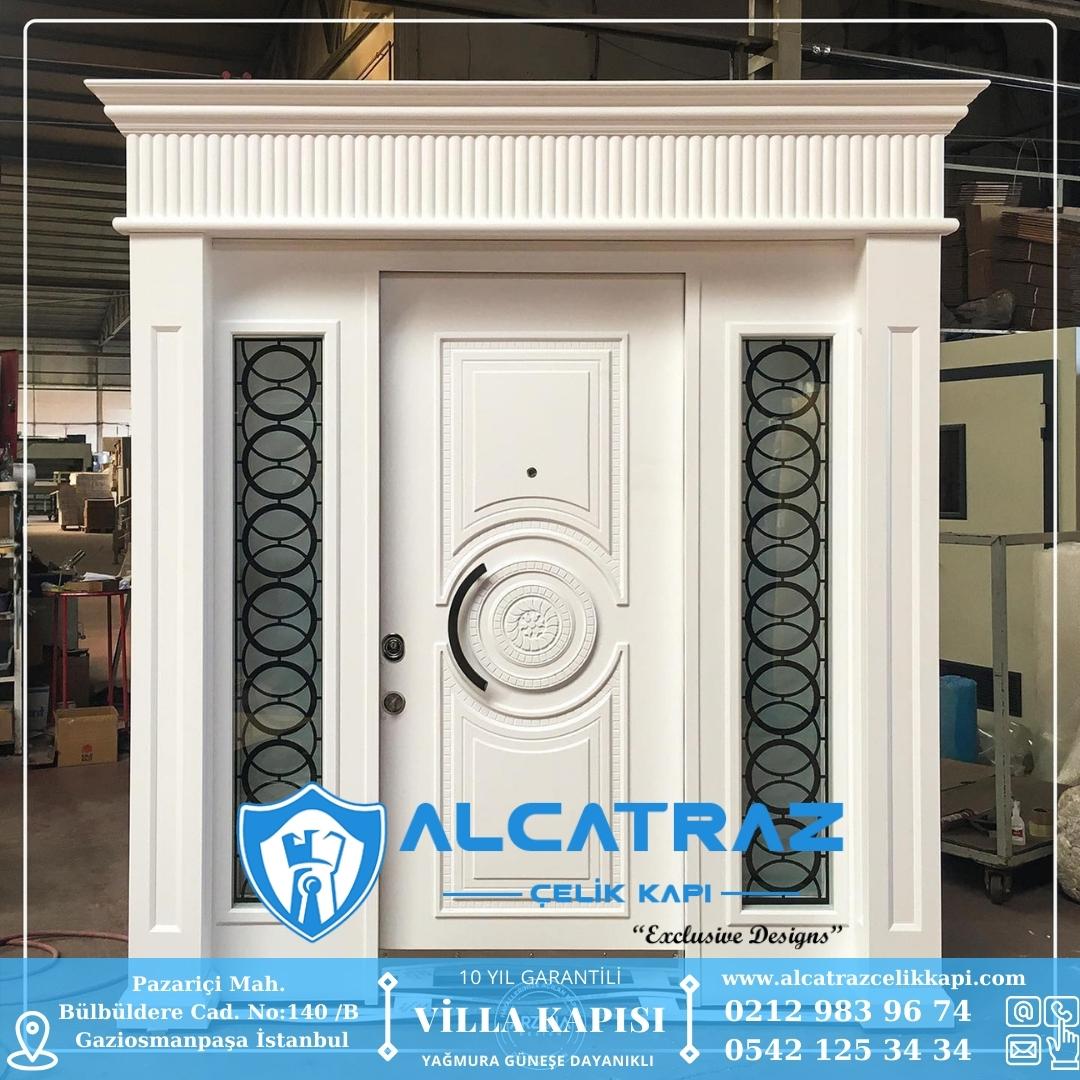 Alaçatı Villa Kapısı Modelleri Villa Giriş Kapısı İstanbul Villa Kapıları Alcatraz Çelik Kapı