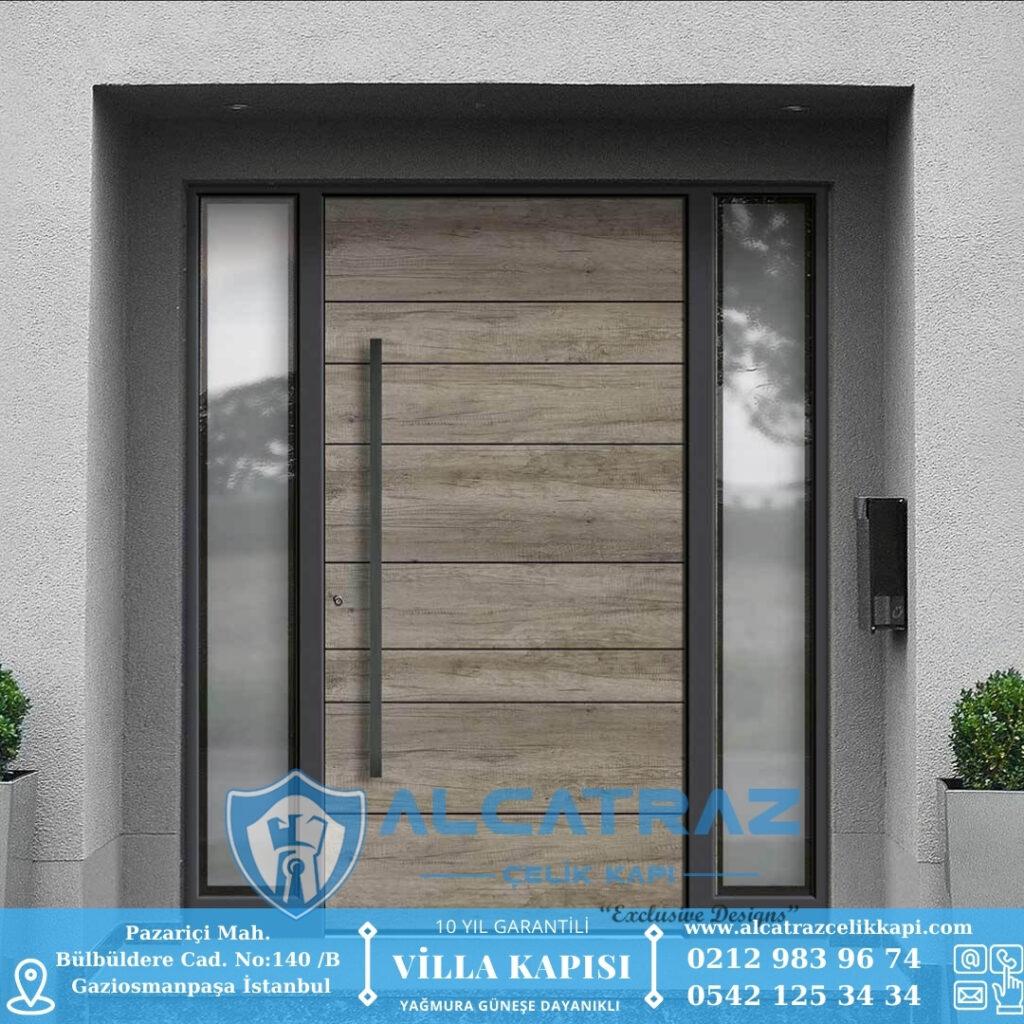Villa Çelik Kapıları Boğazköy Villa Kapısı Modelleri Villa Giriş Kapısı İstanbul Villa Kapıları Alcatraz Çelik Kapı