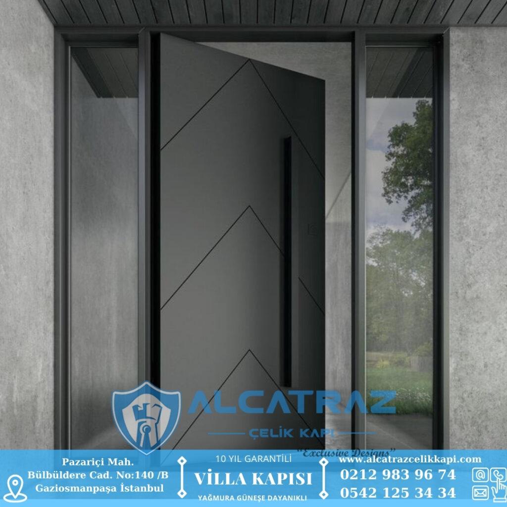 bursa villa kapısı modelleri villa giriş kapısı İstanbul villa kapıları alcatraz Çelik kapı