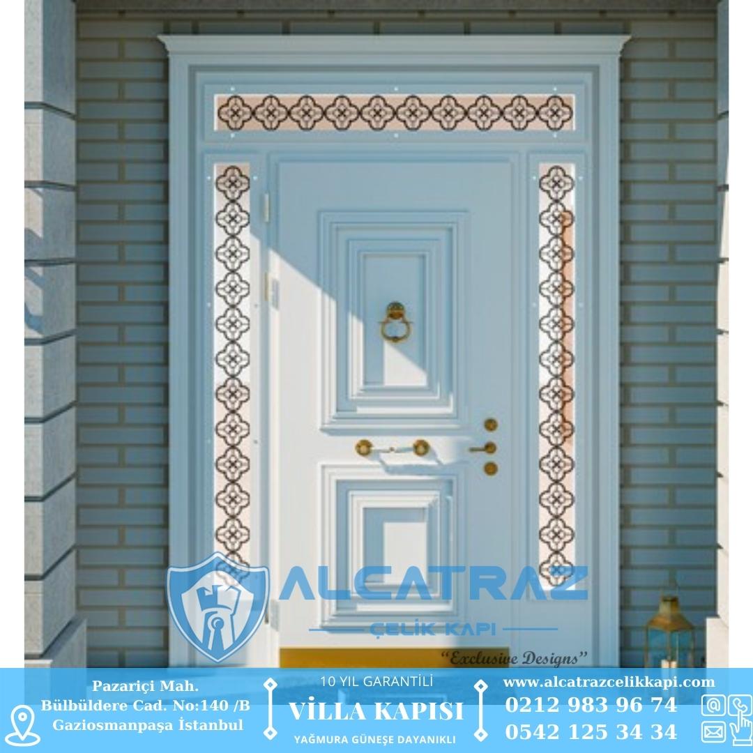 Çatalca Villa Kapısı Modelleri Villa Giriş Kapısı İstanbul Villa Kapıları Alcatraz Çelik Kapı