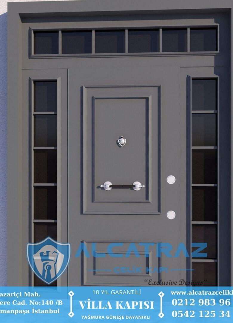 Marmaris Villa Kapısı Modelleri Villa Giriş Kapısı İstanbul Villa Kapıları Alcatraz Çelik Kapı