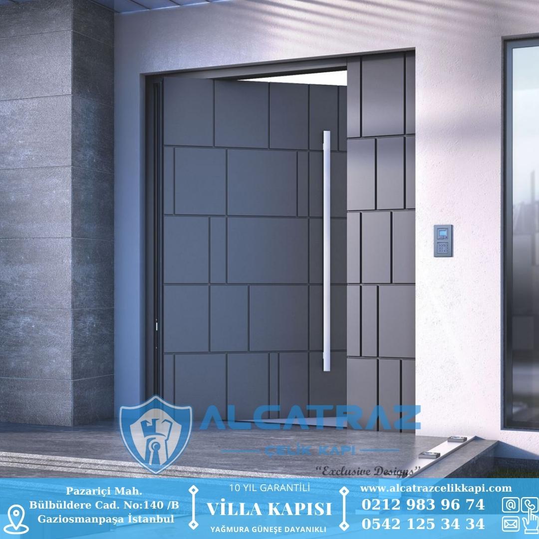 Sapanca Villa Kapısı Modelleri Villa Giriş Kapısı İstanbul Villa Kapıları Alcatraz Çelik Kapı