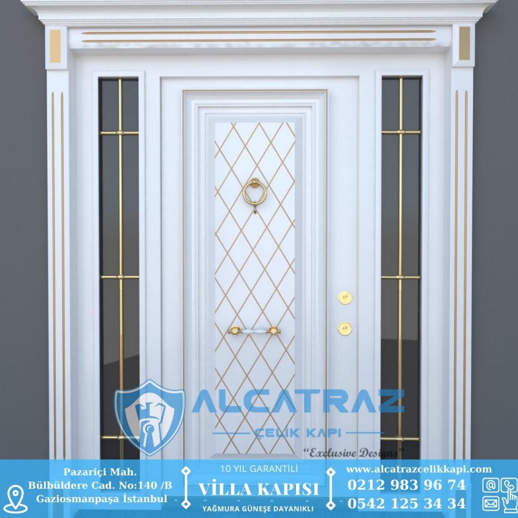 Sarıyer Villa Kapısı Modelleri Villa Giriş Kapısı İstanbul Villa Kapıları Alcatraz Çelik Kapı