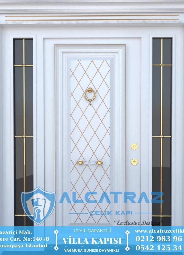 Sarıyer Villa Kapısı Modelleri Villa Giriş Kapısı İstanbul Villa Kapıları Alcatraz Çelik Kapı