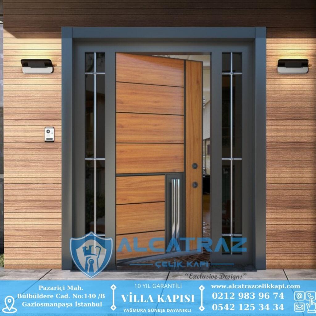 tekirdağ villa kapısı modelleri villa giriş kapısı İstanbul villa kapıları alcatraz Çelik kapı