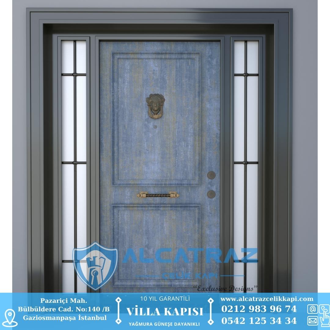 Tuzla Villa Kapısı Modelleri Villa Giriş Kapısı İstanbul Villa Kapıları Alcatraz Çelik Kapı