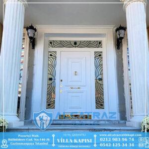 Zekeriyaköy Villa Kapısı Modelleri Villa Giriş Kapısı İstanbul Villa Kapıları Alcatraz Çelik Kapı
