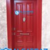 kırmızı çelik kapı çelik kapı modelleri kırmızı çelik kapı fiyatları alcatraz çelik kapı villa kapısı modelleri | apartman kapısı modelleri | Çelik kapı modelleri