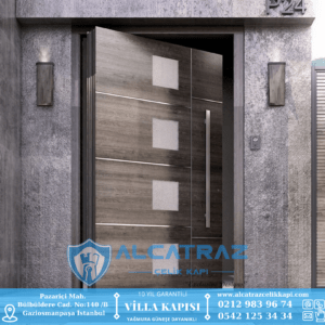 Modern Villa Kapısı Modelleri Sağlam Villa Kapısı İstanbul Villa Kapısı Alcatraz Çelik Kapı İndirimli Villa Kapı Fiyatları