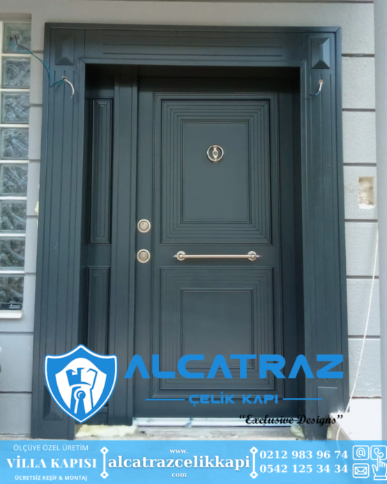 villa kapısı modelleri villa giriş kapısı kompozit Çelik kapı alcatraz villa kapısı haustüren steeldoors 100 villa kapısı modelleri | Çelik kapı modelleri