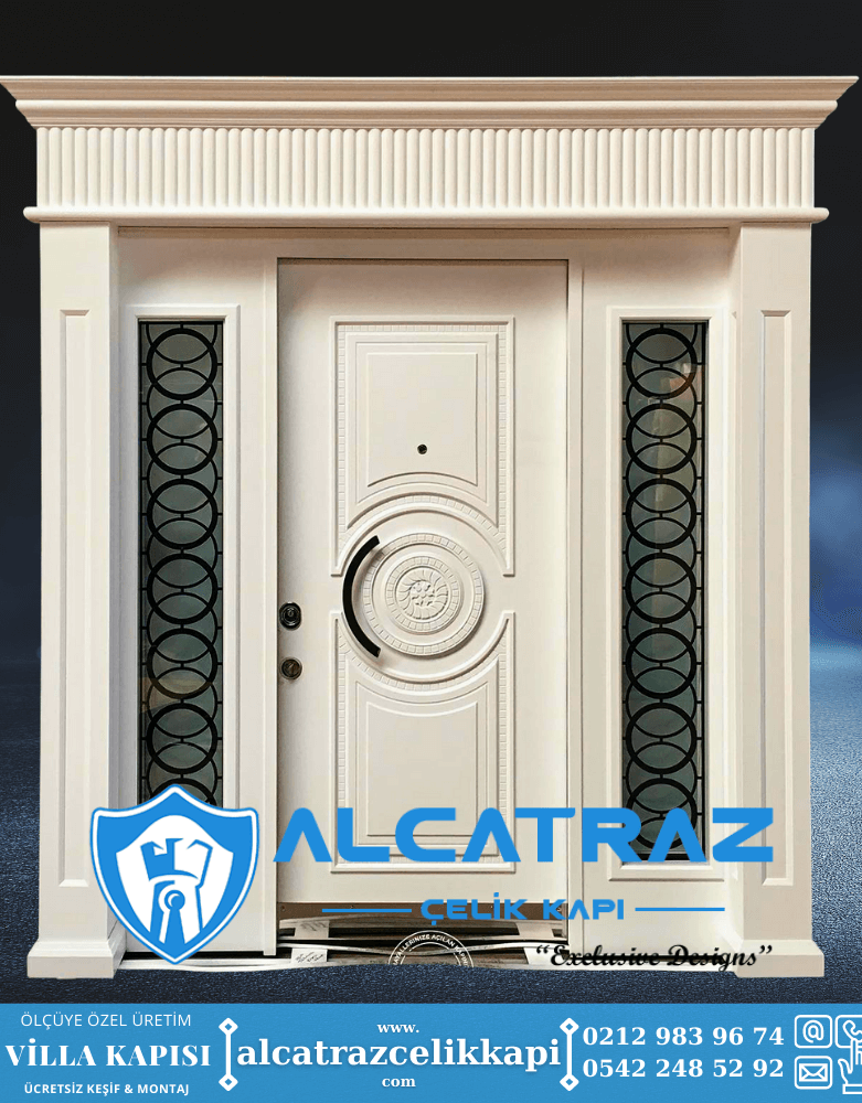 villa kapısı modelleri villa giriş kapısı kompozit Çelik kapı alcatraz villa kapısı haustüren steeldoors (11)