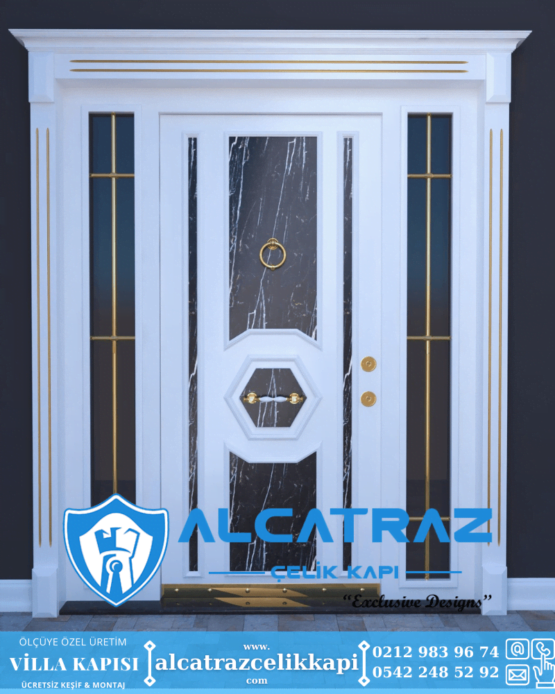 villa kapısı modelleri villa giriş kapısı kompozit Çelik kapı alcatraz villa kapısı haustüren steeldoors (18)
