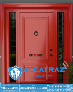 Doğal Ahşap Kaplama Villa Kapısı AVK-183 7 Villa Kapısı Modelleri Villa Giriş Kapısı Kompozit Çelik Kapı Alcatraz Villa Kapısı Haustüren SteelDoors - 2021-08-13T091938.883