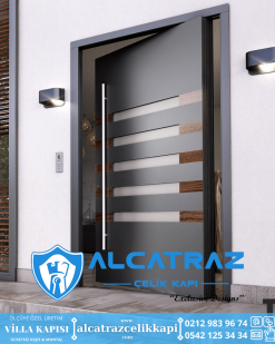 Doğal Ahşap Kaplama Villa Kapısı AVK-183 6 Villa Kapısı Modelleri Villa Giriş Kapısı Kompozit Çelik Kapı Alcatraz Villa Kapısı Haustüren SteelDoors - 2021-08-13T092217.210