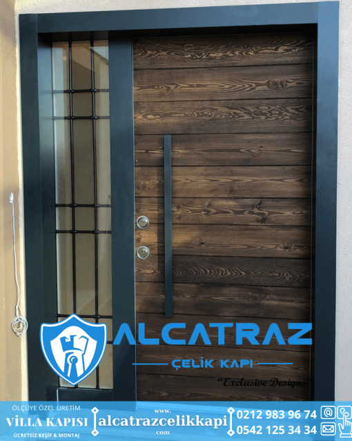 Villa Kapısı Modelleri Villa Giriş Kapısı Kompozit Çelik Kapı Alcatraz Villa Kapısı Haustüren SteelDoors - 2021-08-13T092947.057