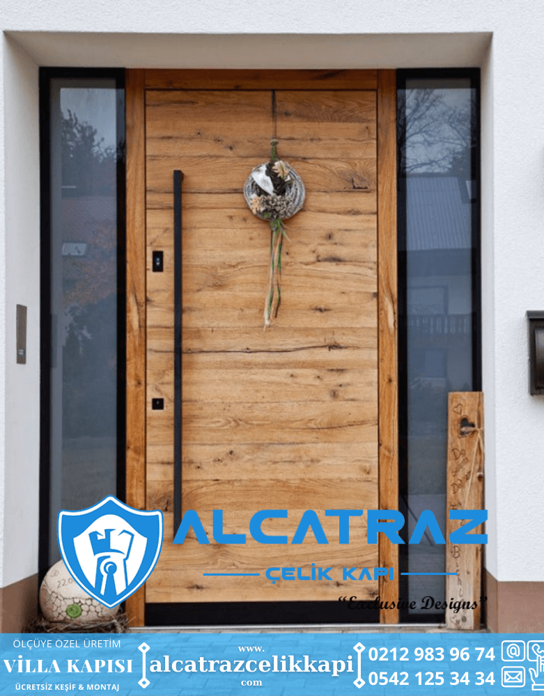 Villa Kapısı Modelleri Villa Giriş Kapısı Kompozit Çelik Kapı Alcatraz Villa Kapısı Haustüren SteelDoors - 2021-08-13T093140.939