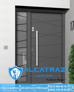 Kompozit Kompak Lüks Modern Dış Kapı Villa Kapısı AVK-167 9 Villa Kapısı Modelleri Villa Giriş Kapısı Kompozit Çelik Kapı Alcatraz Villa Kapısı Haustüren SteelDoors - 2021-08-13T093156.519