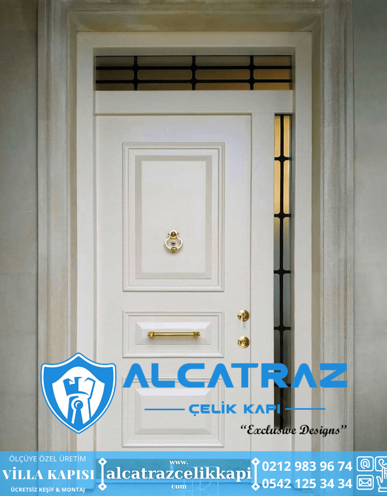 Villa Kapısı Modelleri Villa Giriş Kapısı Kompozit Çelik Kapı Alcatraz Villa Kapısı Haustüren SteelDoors - 2021-08-13T093519.013