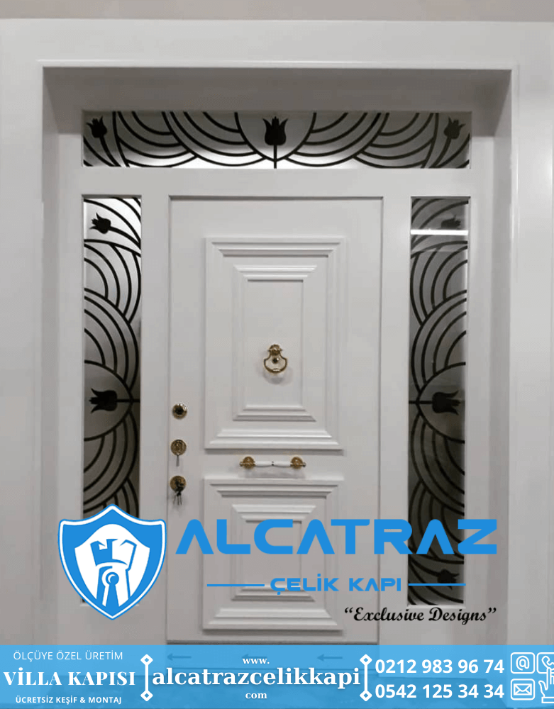 Villa Kapısı Modelleri Villa Giriş Kapısı Kompozit Çelik Kapı Alcatraz Villa Kapısı Haustüren SteelDoors - 2021-08-13T093701.427