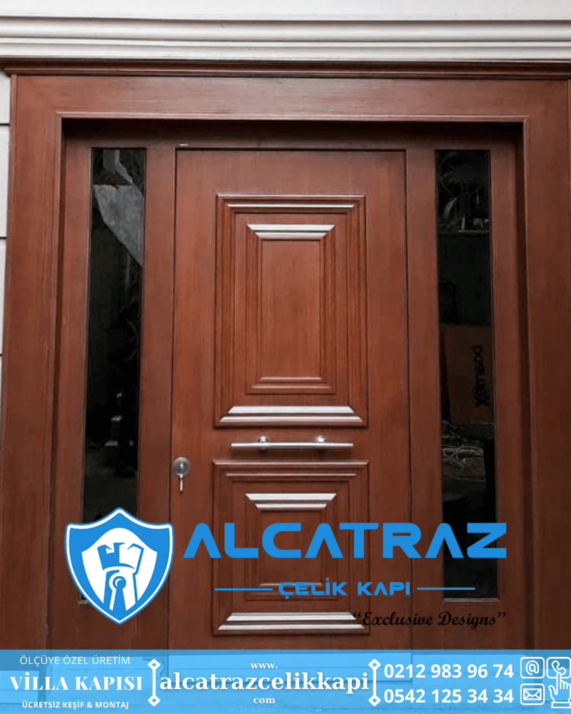 Villa Kapısı Modelleri Villa Giriş Kapısı Kompozit Çelik Kapı Alcatraz Villa Kapısı Haustüren SteelDoors - 2021-08-13T093733.151