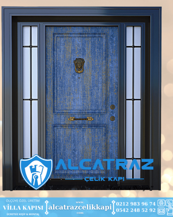 villa kapısı modelleri villa giriş kapısı kompozit Çelik kapı alcatraz villa kapısı haustüren steeldoors (8)