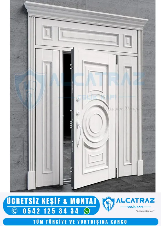 beyaz çelik kapı bodrum villa kapısı modelleri bodrum villa giriş kapısı fiyatları alcatraz Çelik kapı bodrum villa kapıları dış kapı modelleri kompozit Çelik kapı lüks Çelik kapı kale kilit villa kapısı villa kapısı modelleri | Çelik kapı modelleri