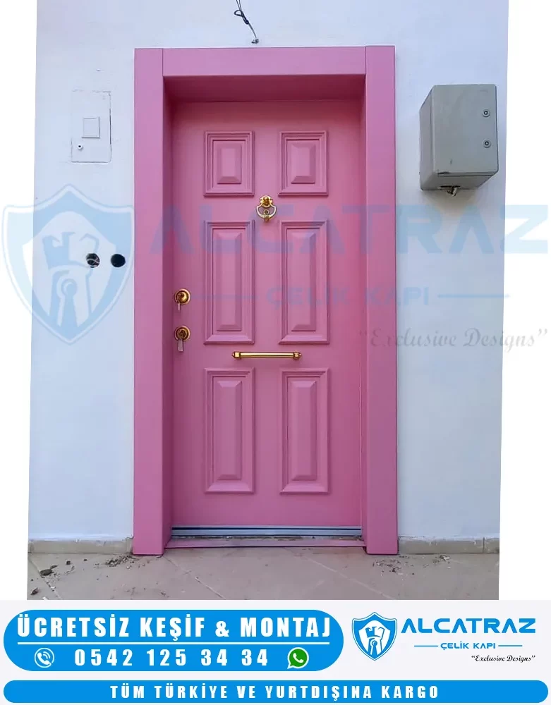 pembe villa kapısı, villa kapısı, villa kapısı modelleri, villa kapısı fiyatları