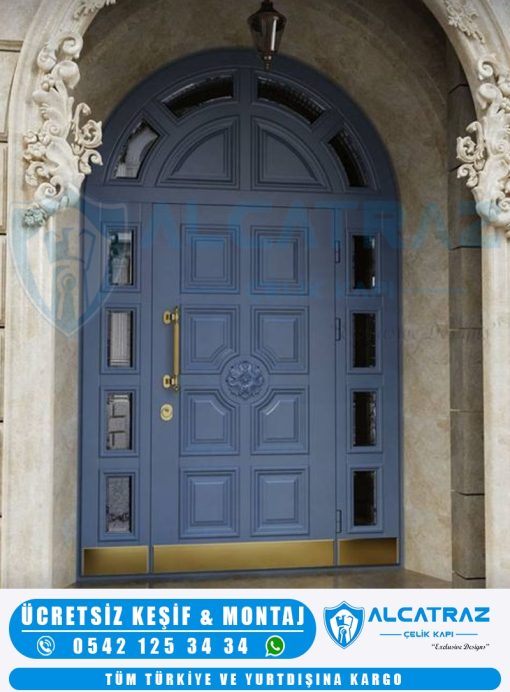 Villa Kapısı Modelleri Villa Giriş Kapısı Kompozit Çelik Kapı Alcatraz Villa Kapısı Haustüren SteelDoors