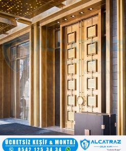 villa kapısı modelleri villa giriş kapısı kompozit Çelik kapı alcatraz villa kapısı haustüren steeldoors